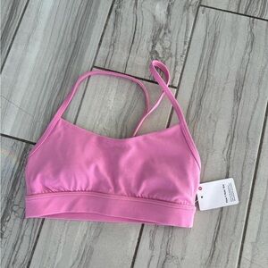 Lululemon pink sports bra + leggings set